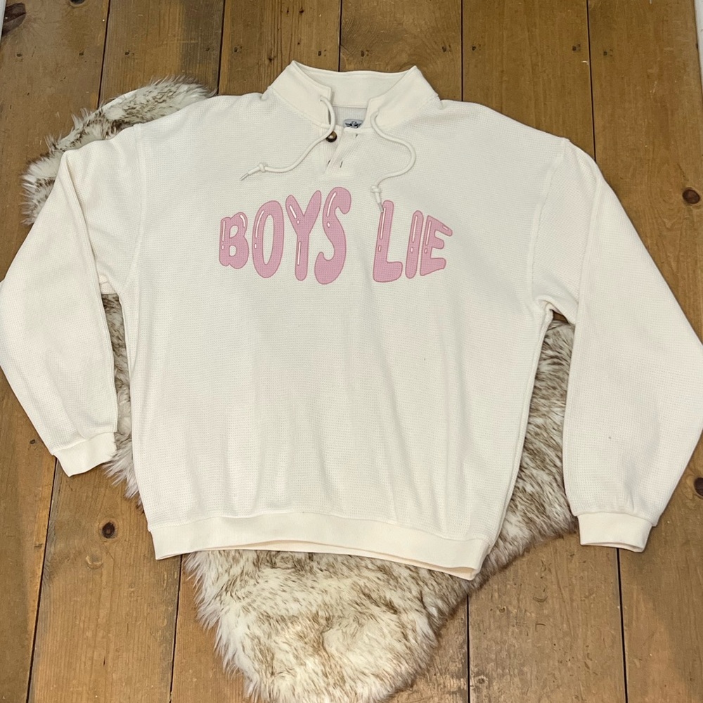 Boys Lie Henley Crewneck sz. S/M